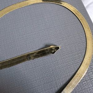 Yellow 10kgold 20 inch herringbone chain